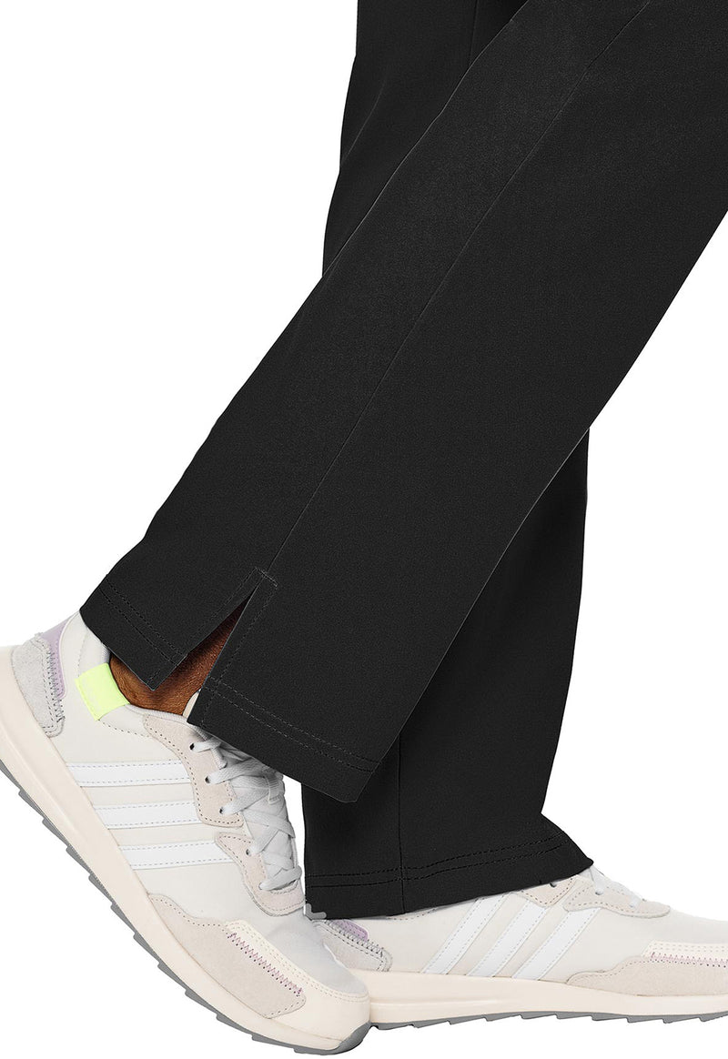Black - Women's Zipper Scrub Pants – Tall (View 4)