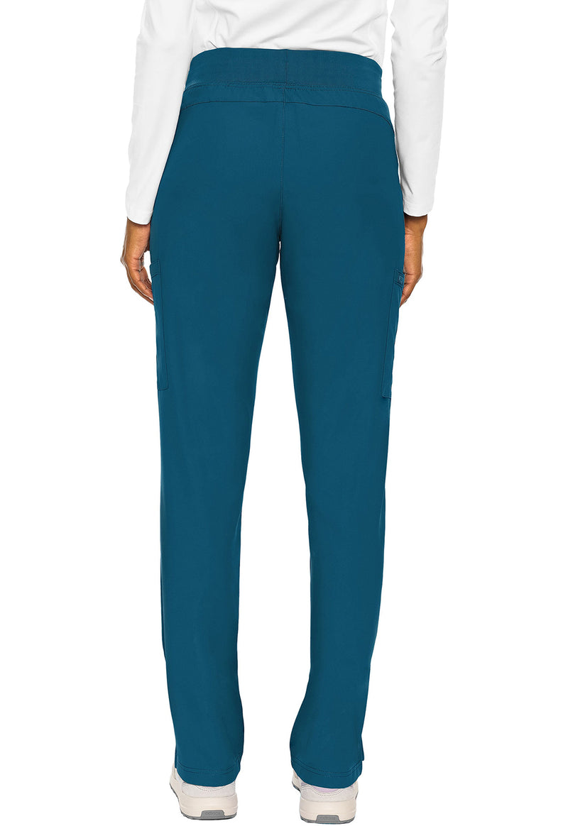 Caribbean - Med Couture Insight Women Scrub Pants - Back View