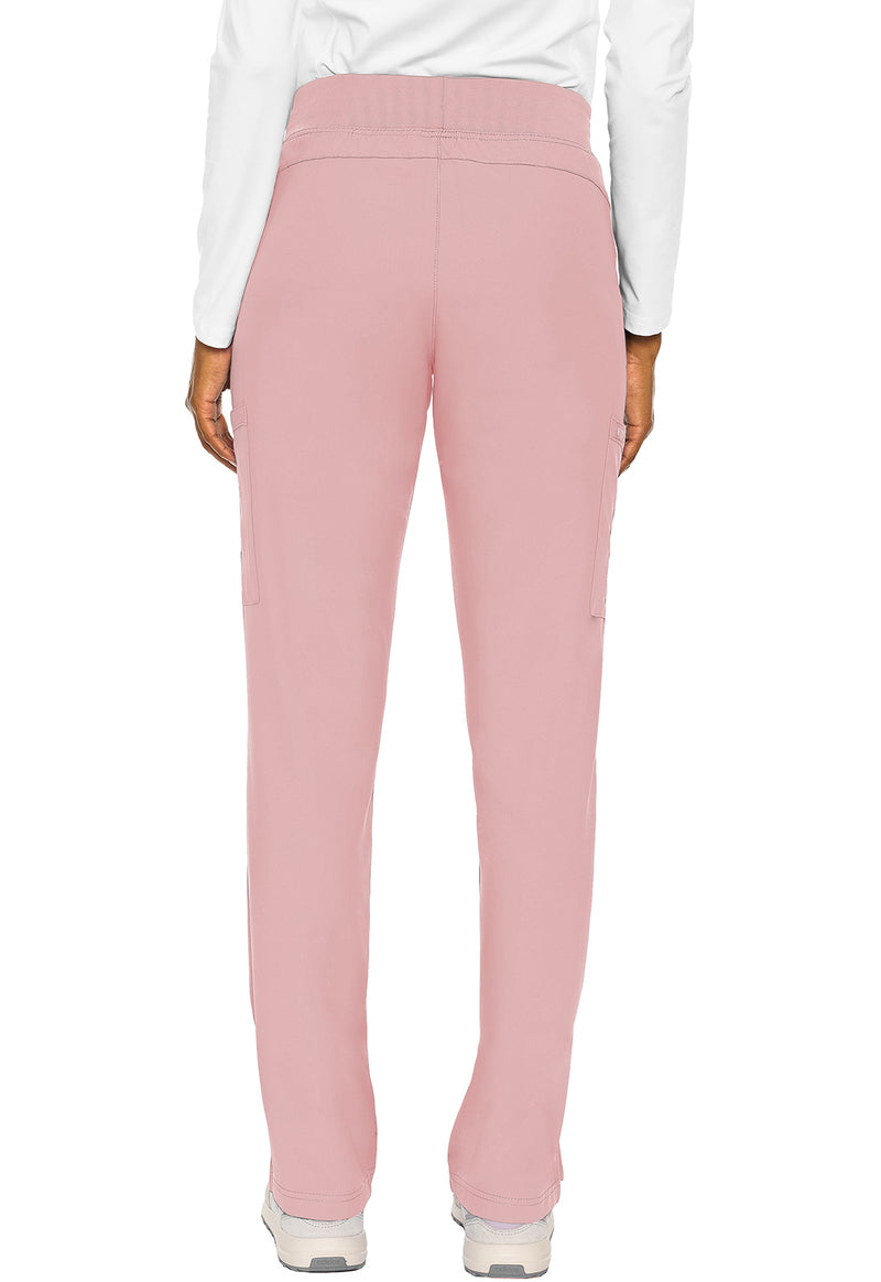 Perfectly Pink - Med Couture Insight Women Scrub Pants - Back View