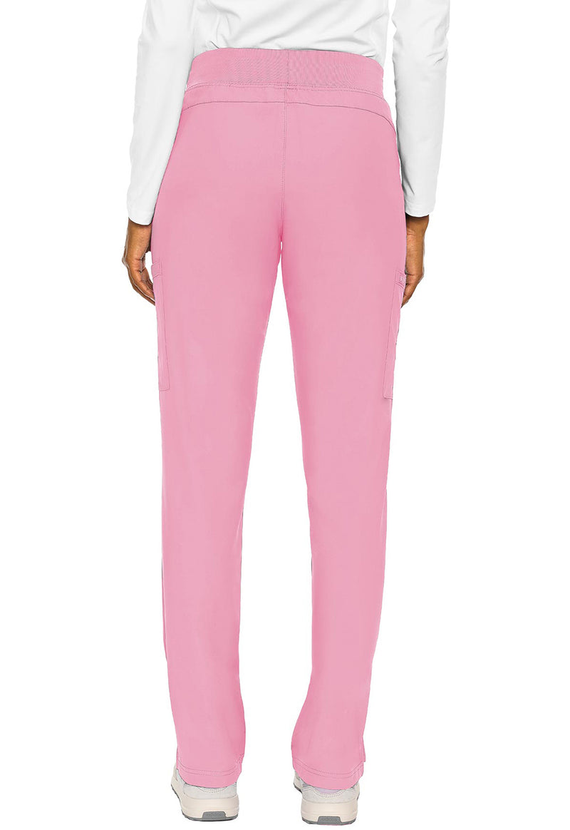 Taffy Pink - Med Couture Insight Women Scrub Pants - Back View