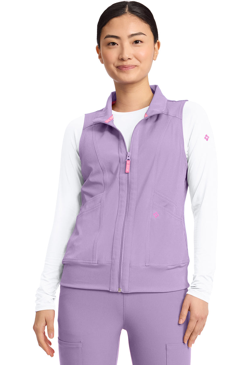 Digital Lavender - Med Couture AMP Women Vest - Front View