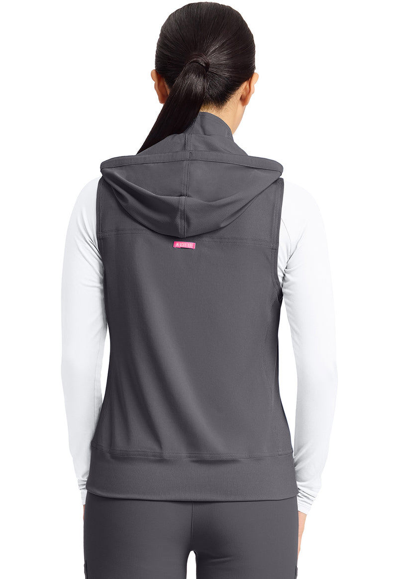 Pewter - Med Couture AMP Women Vest - Back View