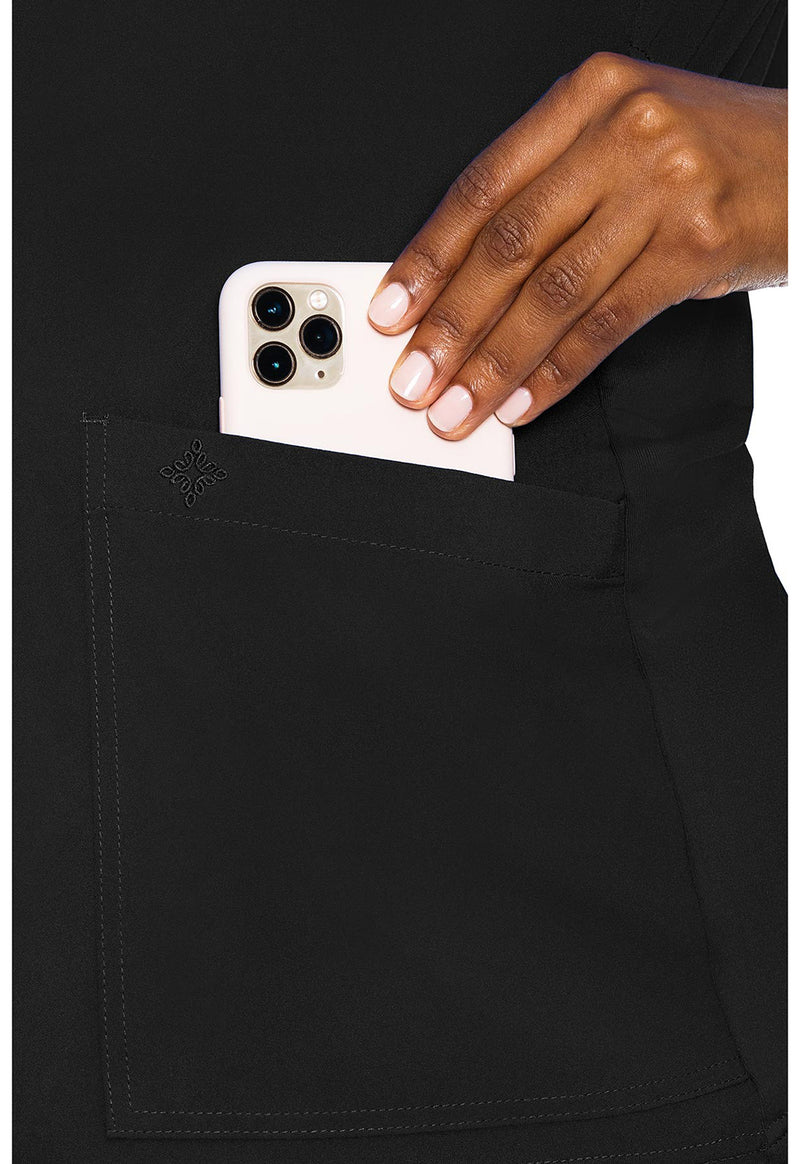 black - Maternity V-Neck Top (View 2)