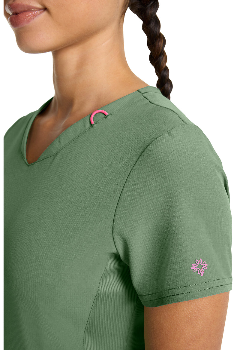 Beyond Green - Women's V-Neck Scrub Top (View 2)