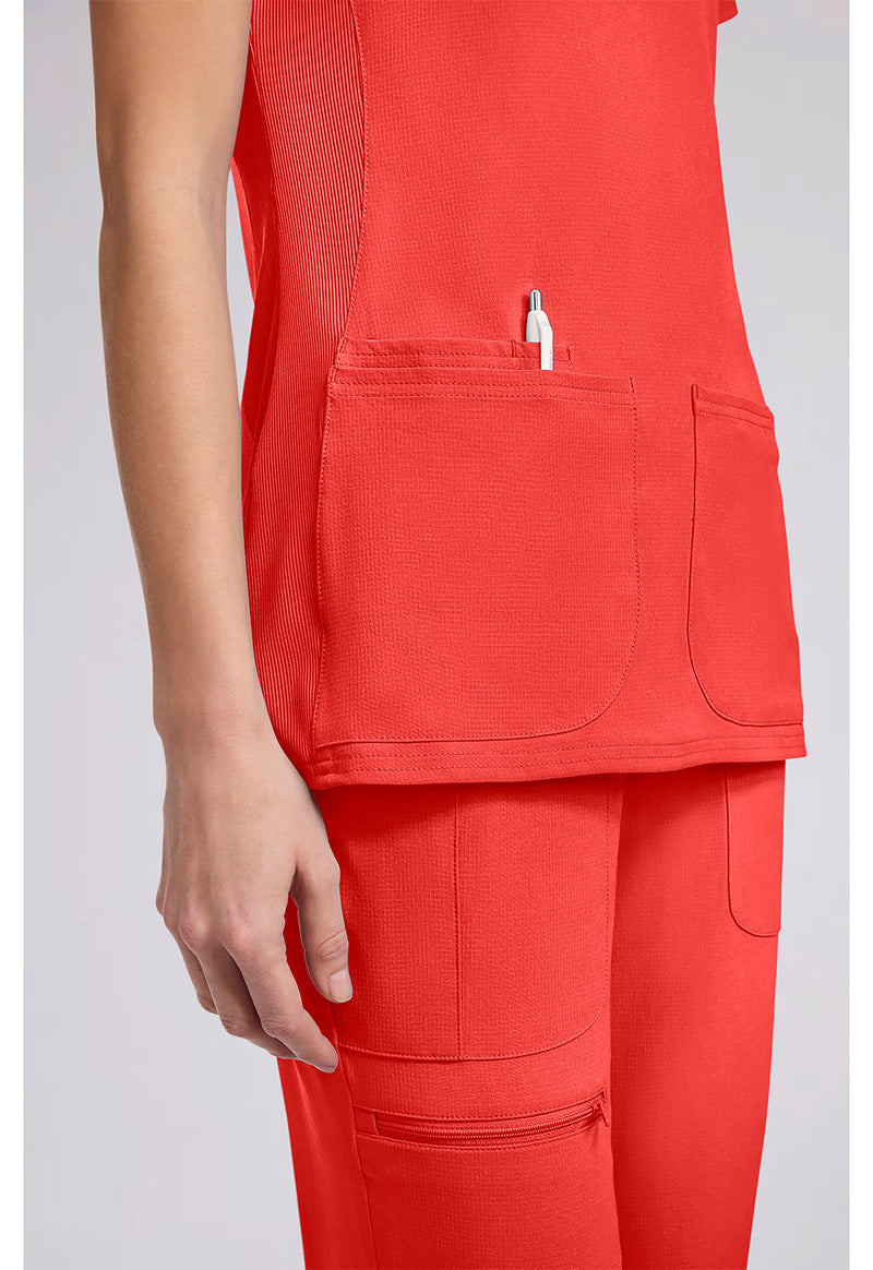 One In A Melon - Women's V-Neck Scrub Top (View 2)