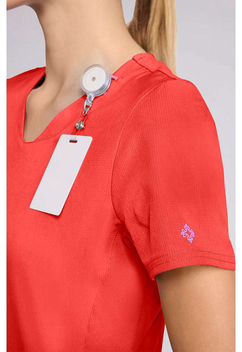 One In A Melon - Women's V-Neck Scrub Top (View 4)