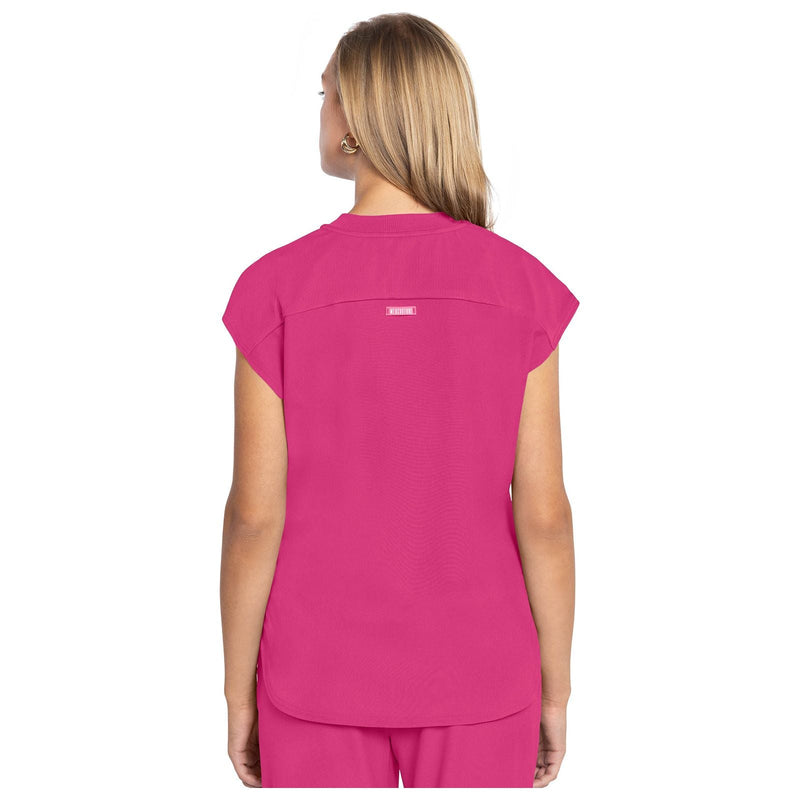 pink power - Round Neck Tuckable Top