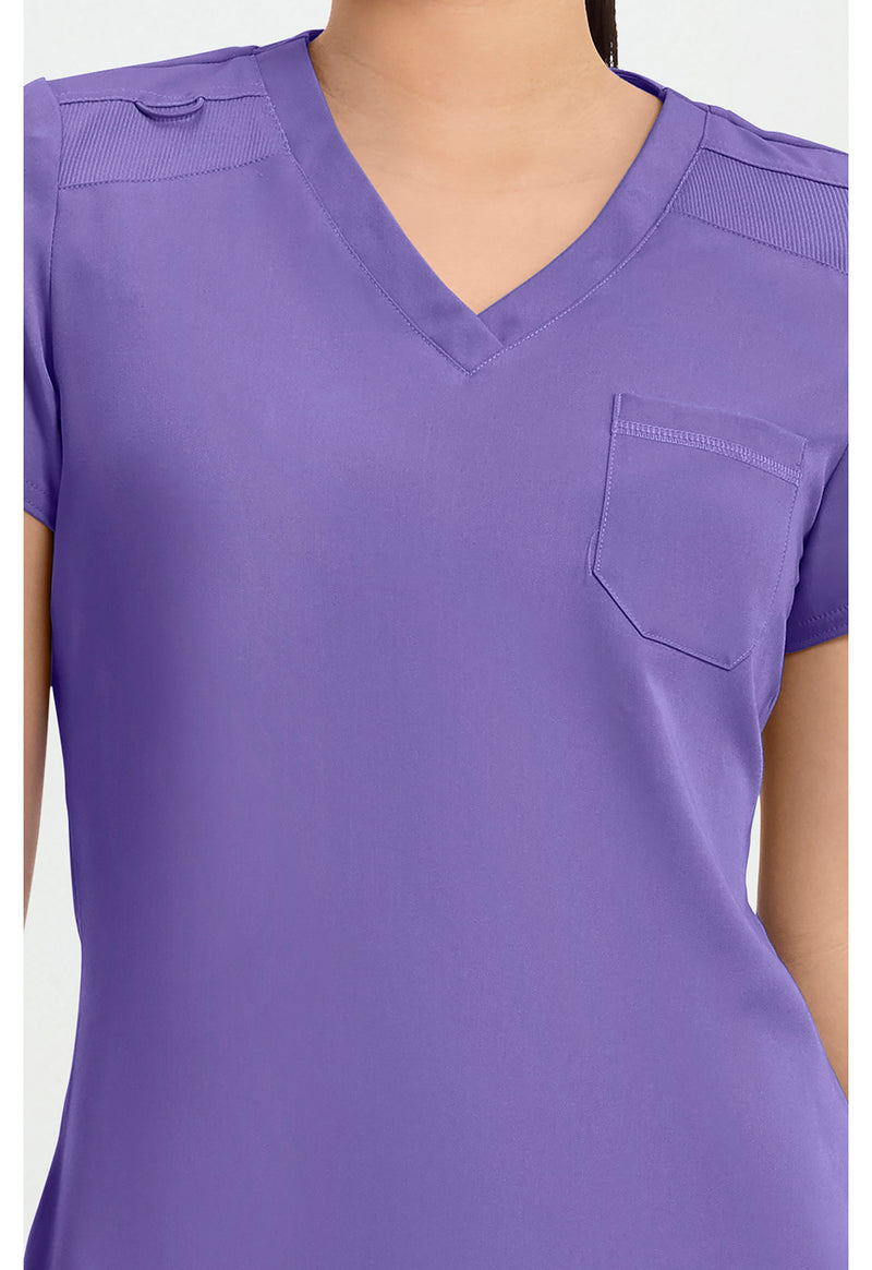 Electric Lavender - Women's V-Neck Tuck In (View 2)