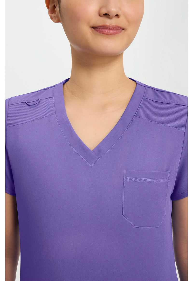 Electric Lavender - Women's V-Neck Tuck In (View 3)