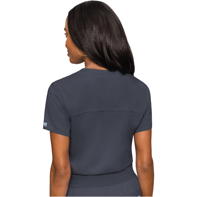 pewter - V-Neck Tuck In