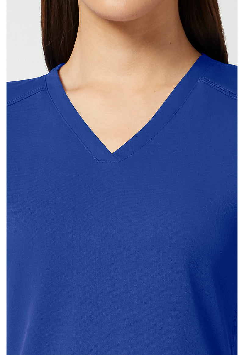 Galaxy - Women's V-Neck Shirttail Scrub Top (View 2)