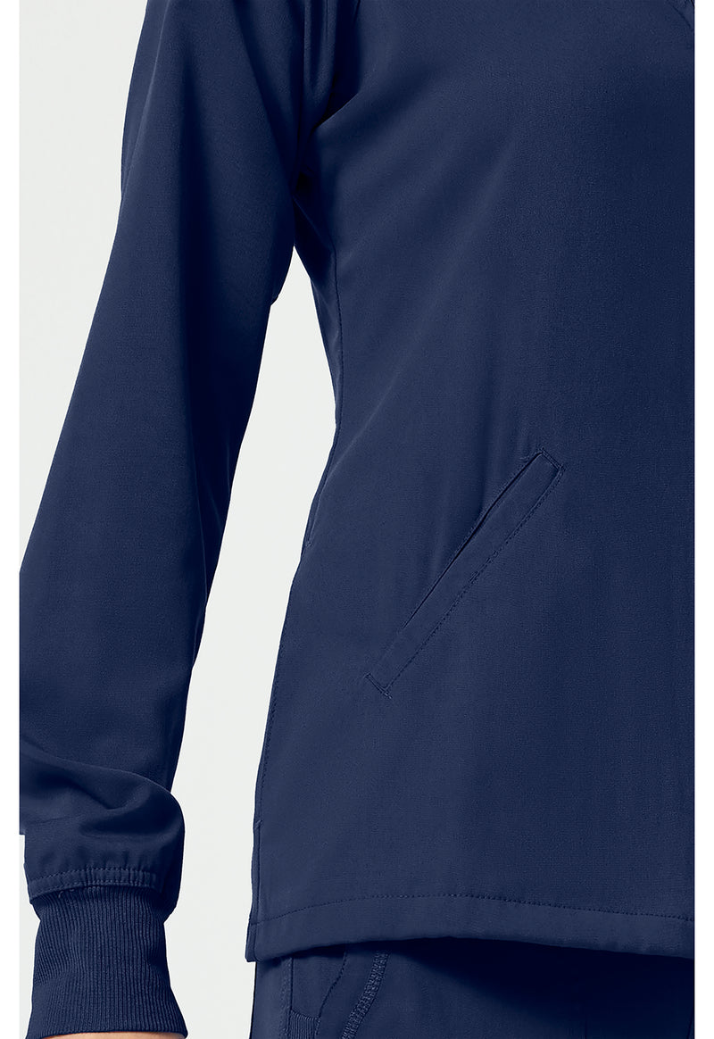 navy - Raglan Warmup (View 3)