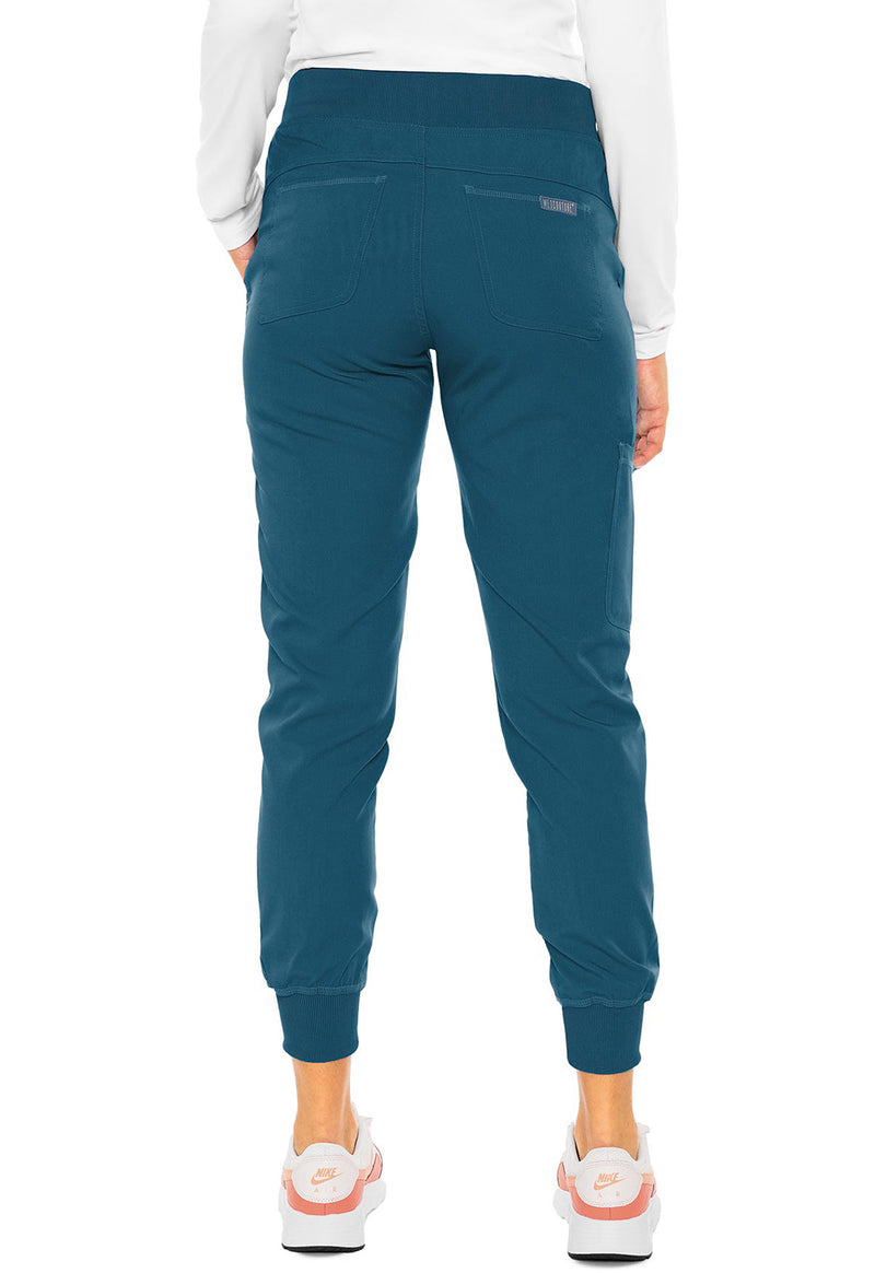 Caribbean - Med Couture Touch Women Scrub Pants - Back View