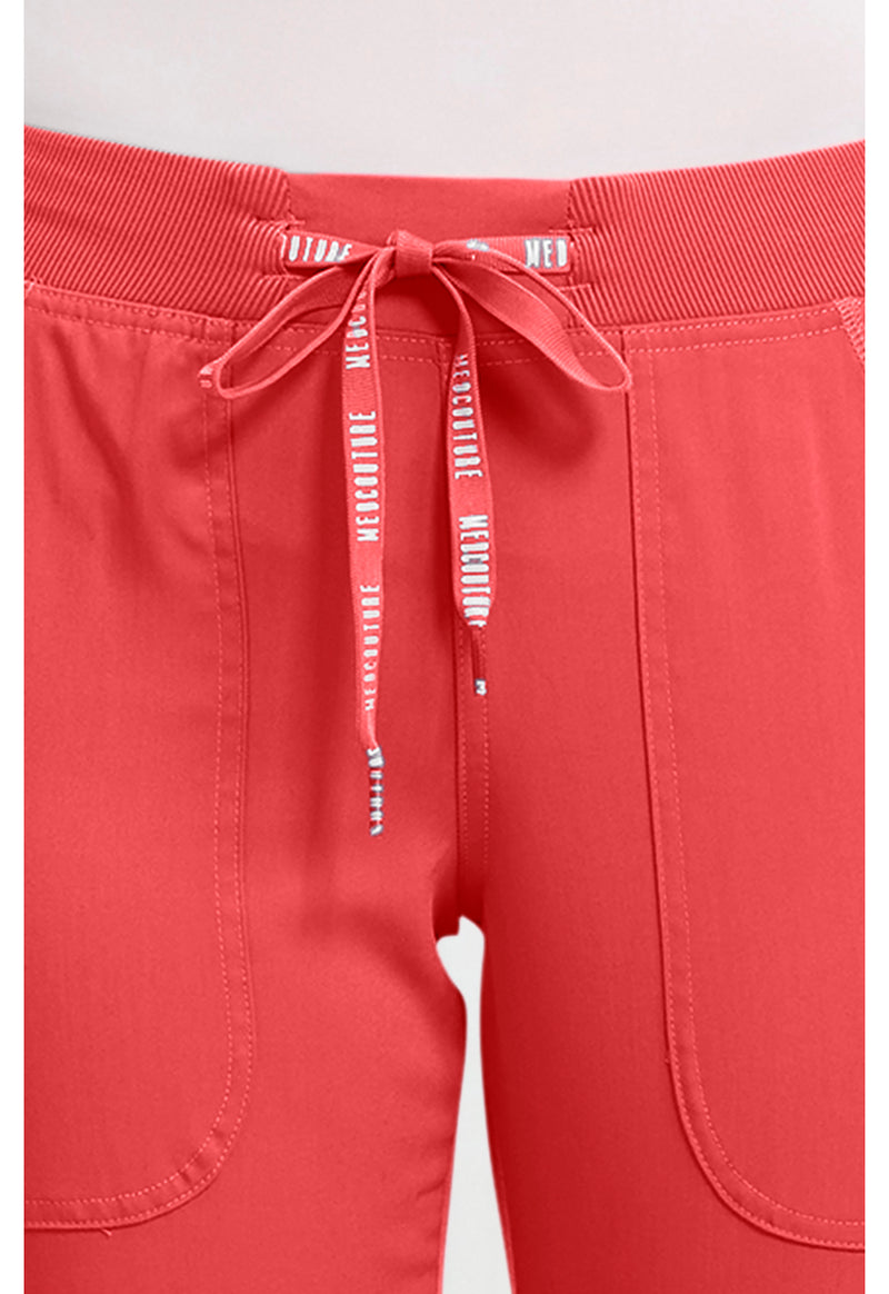 Coral - Women's Jogger Yoga Scrub Pants – Regular (View 4)