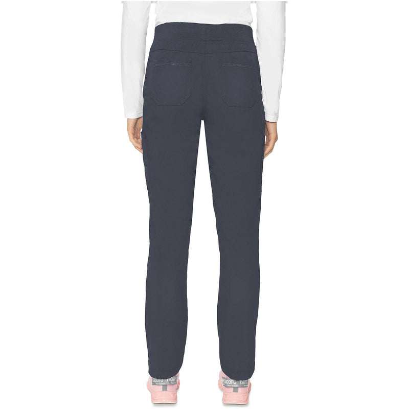 pewter - Jersey Waist Yoga Pant