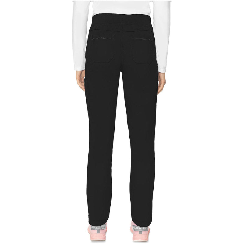 black - Jersey Waist Yoga Pant