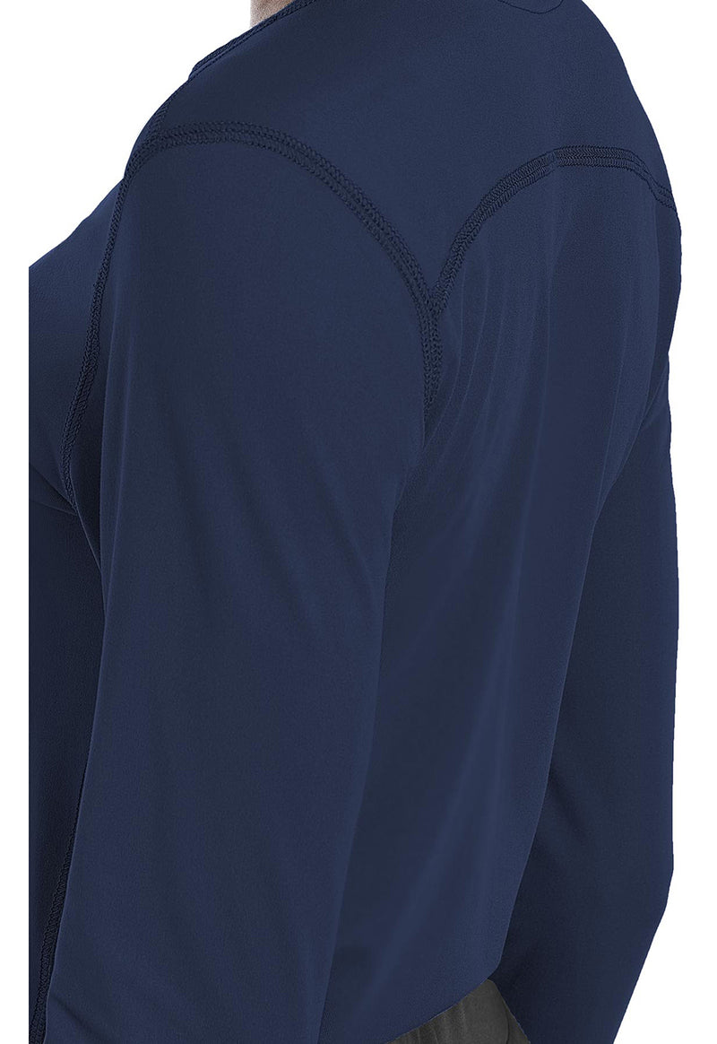 Navy - Performance Knit Tee (View 2)