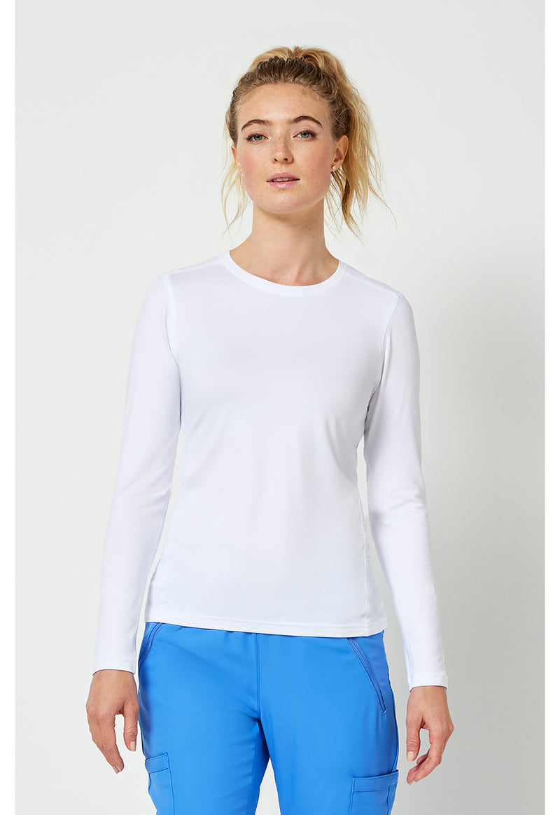White - Performance Knit Tee