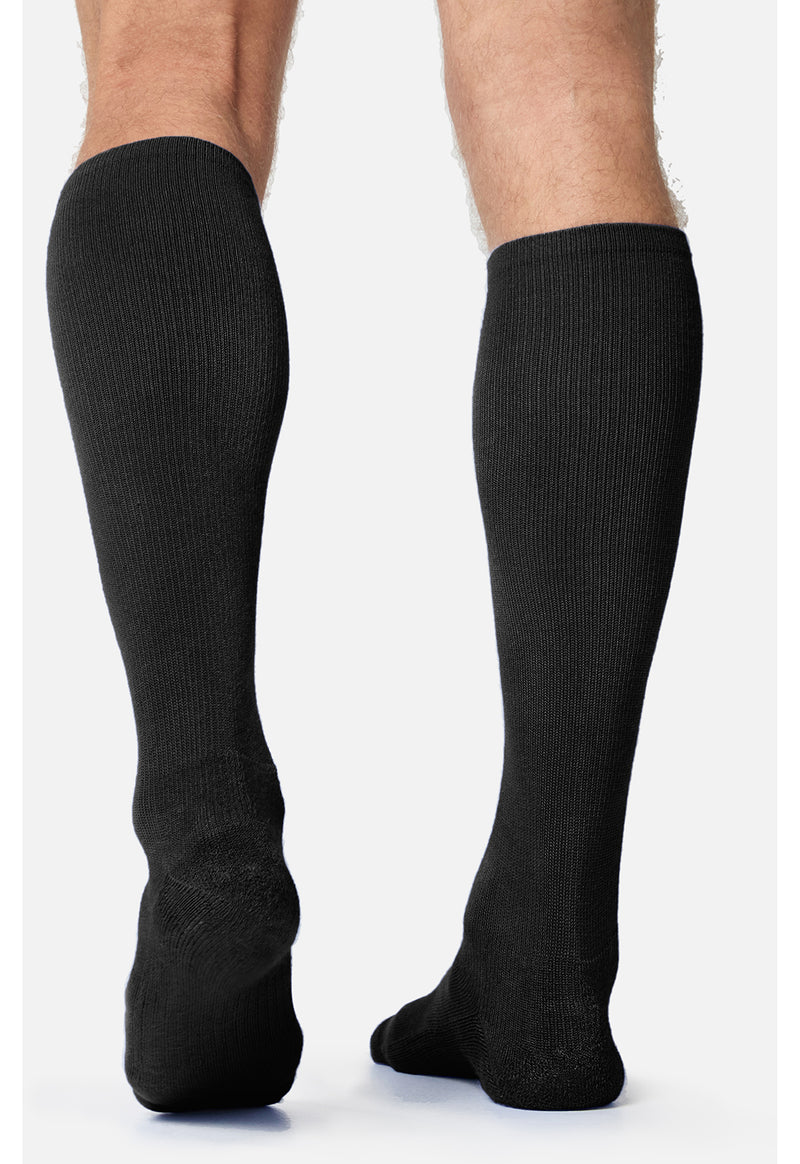 Black - Knee High 15-20 mmHg Compression (Back)