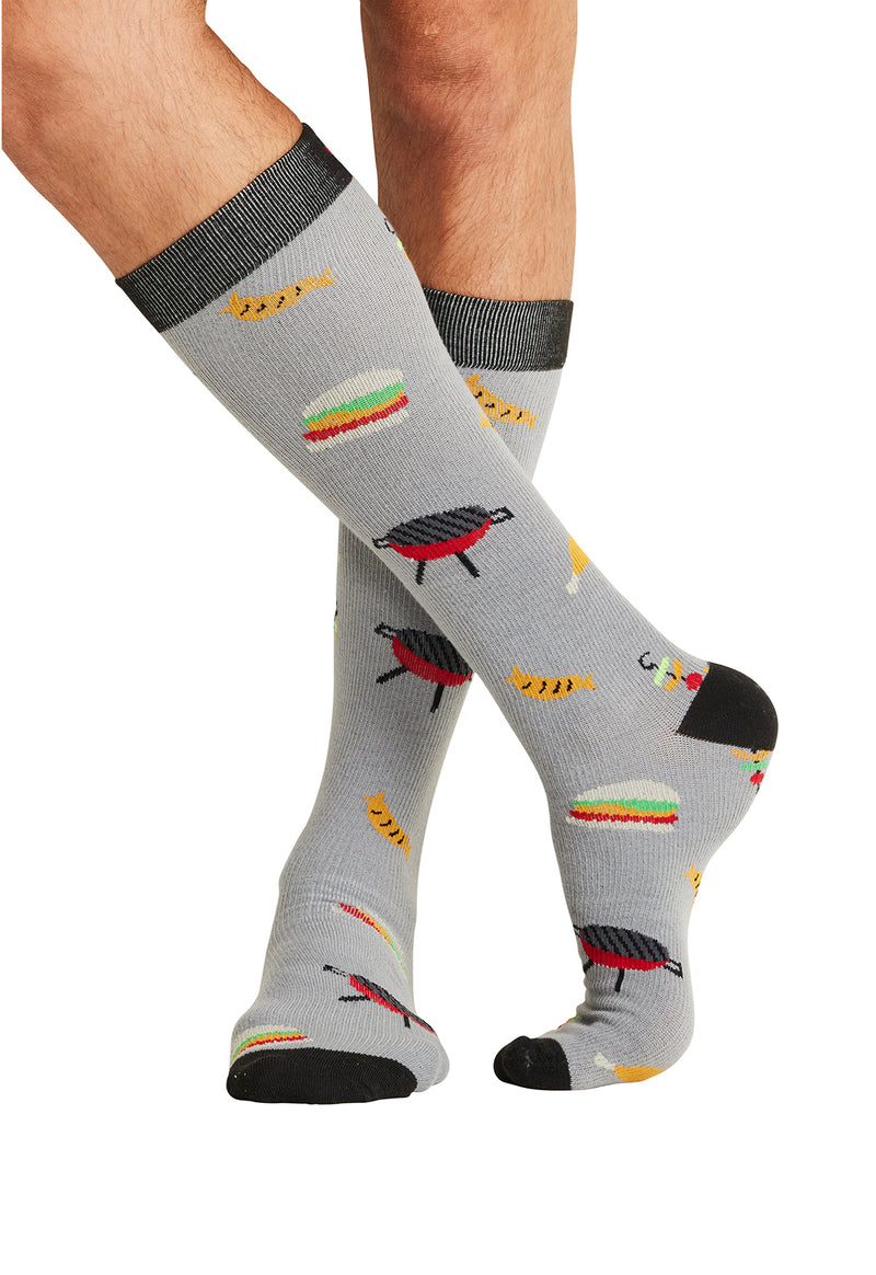 BBQ All Day - Men's 10-15mmHg Compression Socks
