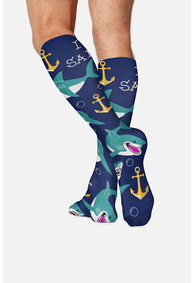 I'm Salty - Men's 10-15mmHg Compression Socks (Back)