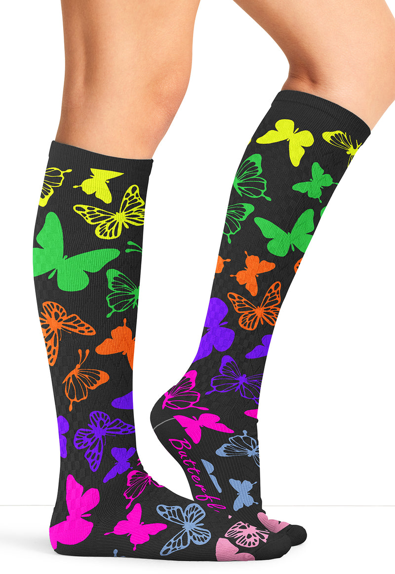 Anti Social Butterflies - Women's 10-15mmHg Compression Socks
