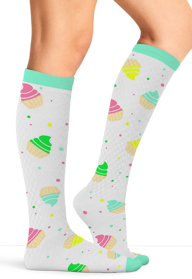 Cupcake Party - Women's 10-15mmHg Compression Socks