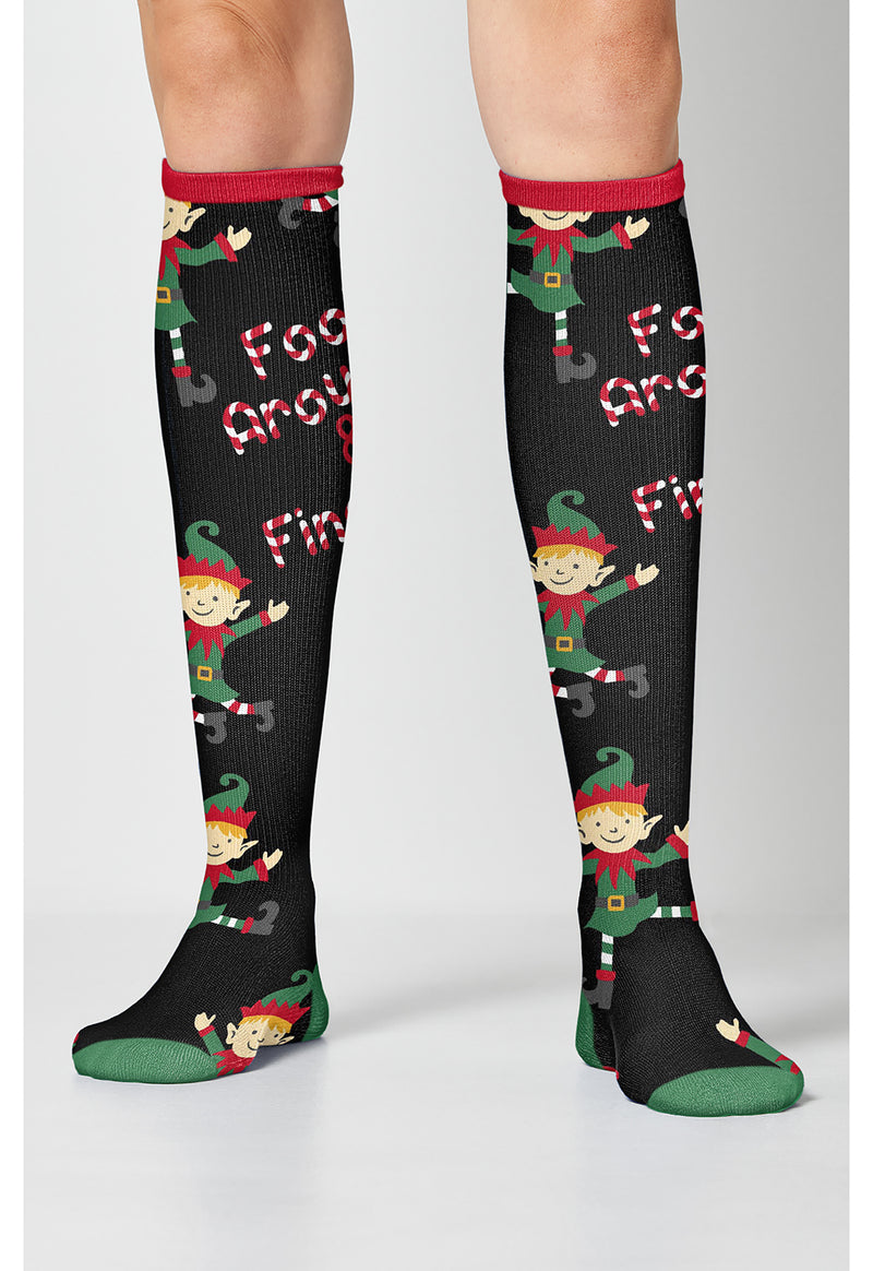 Dancing Elves - Women's 10-15mmHg Compression Socks