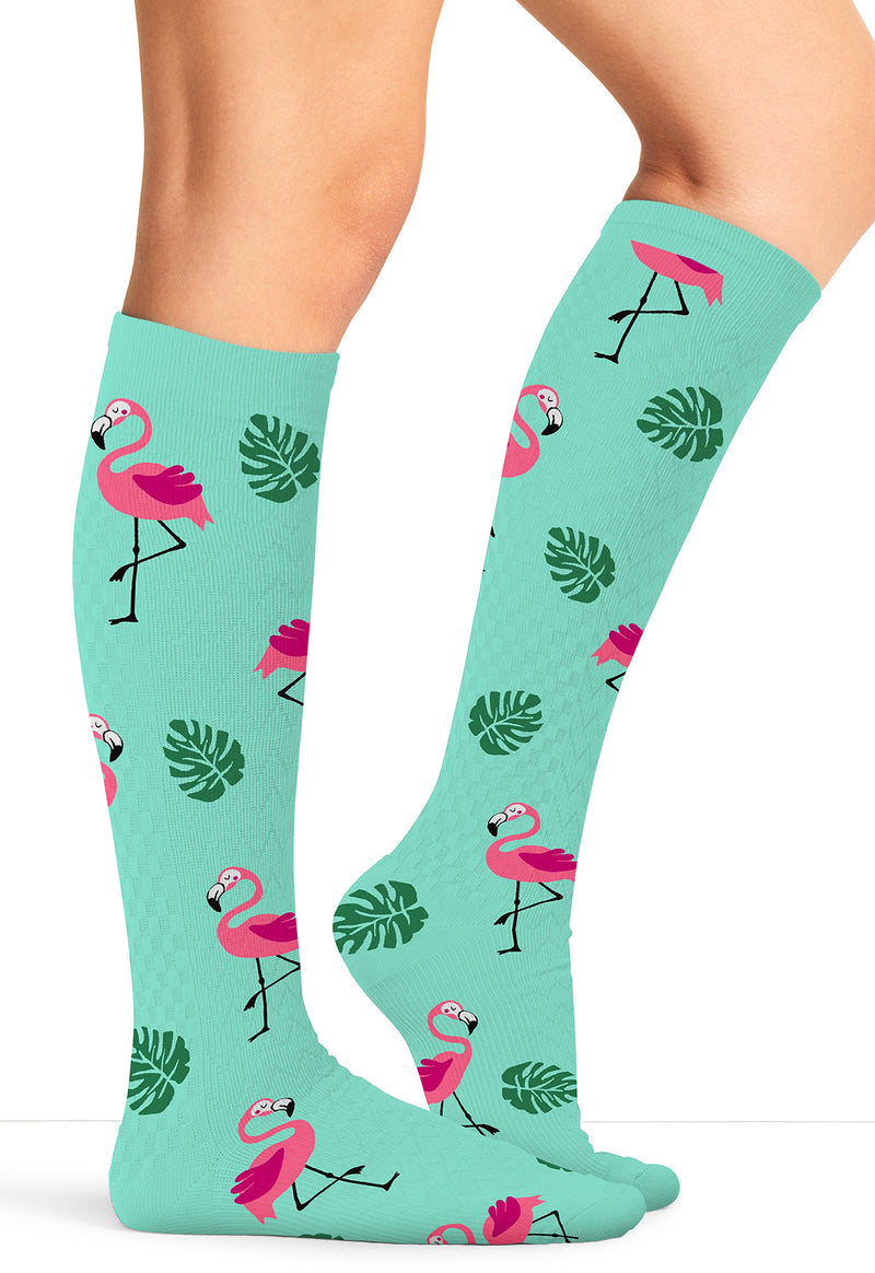 Flamingo Life - Women's 10-15mmHg Compression Socks