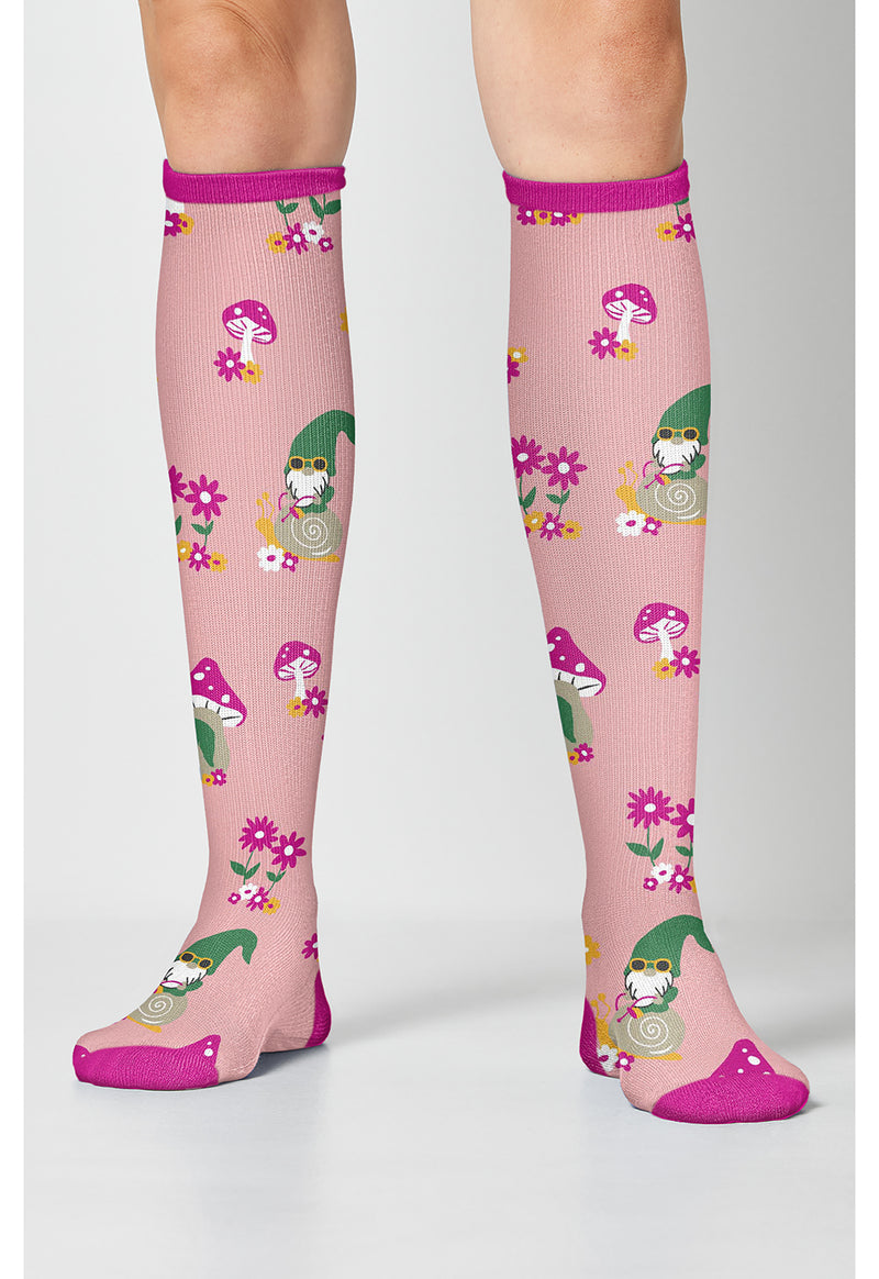 Gnomes At Home - Women's 10-15mmHg Compression Socks