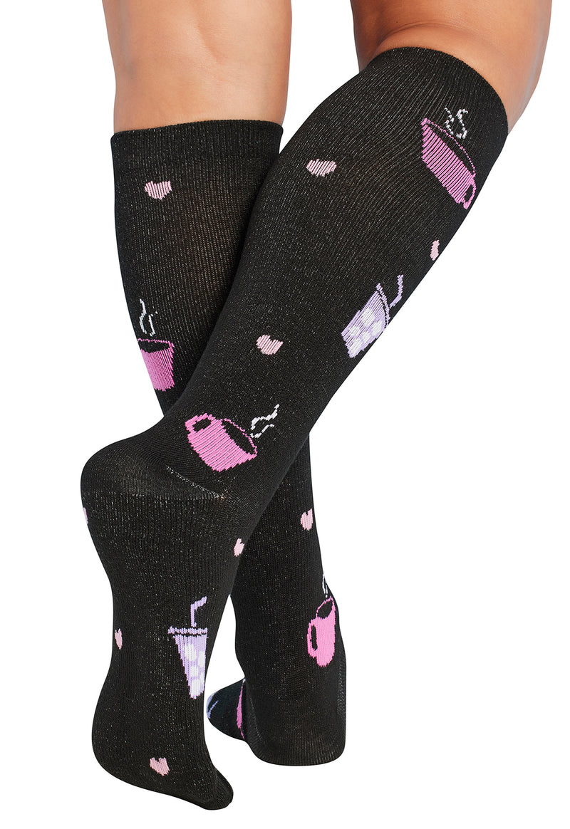 Nurse Fuel - Women's 10-15mmHg Compression Socks (Back)