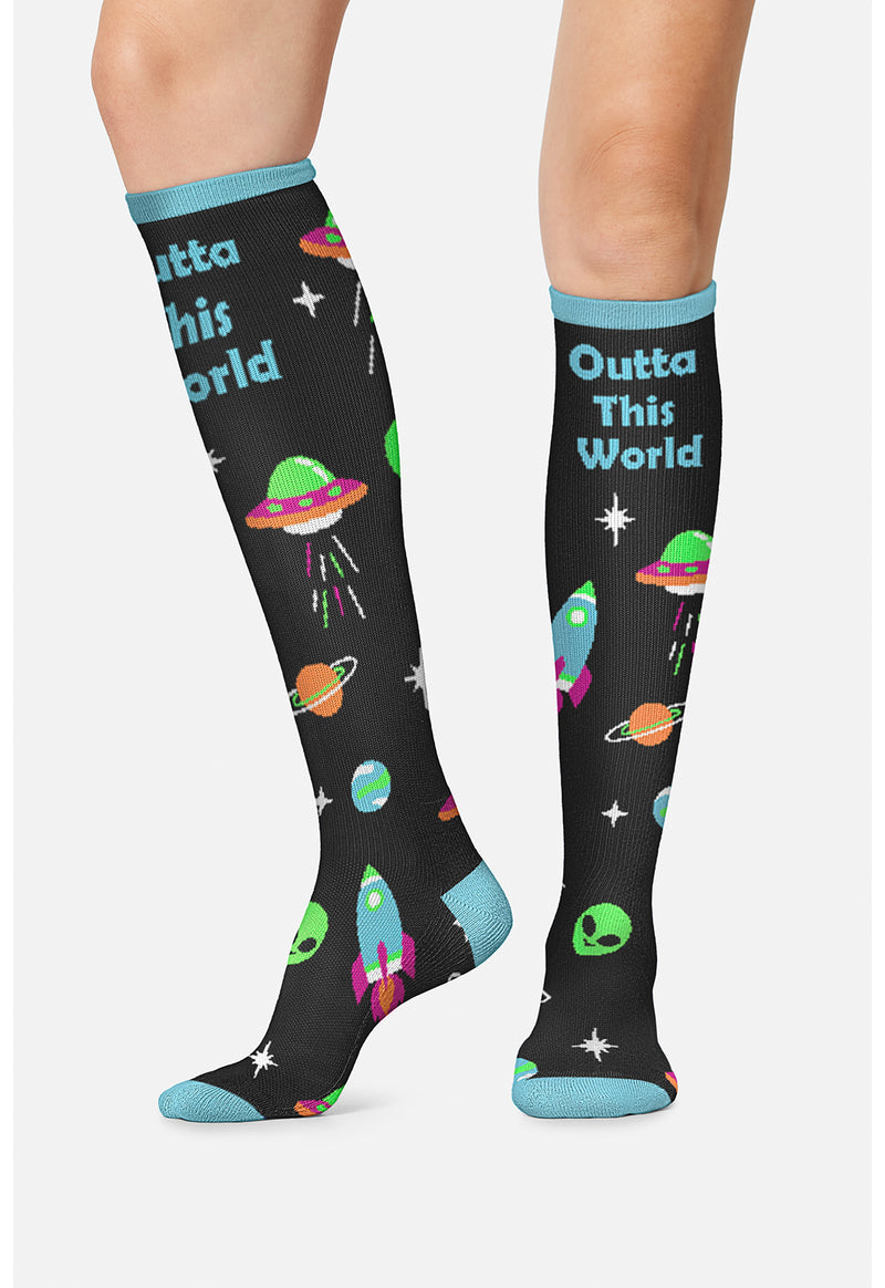 Outta This World - Women's 10-15mmHg Compression Socks