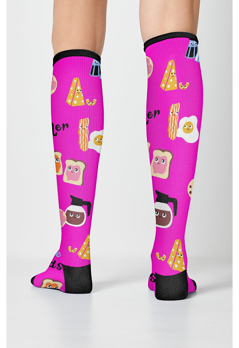 We Go Together - Women's 10-15mmHg Compression Socks (Back)