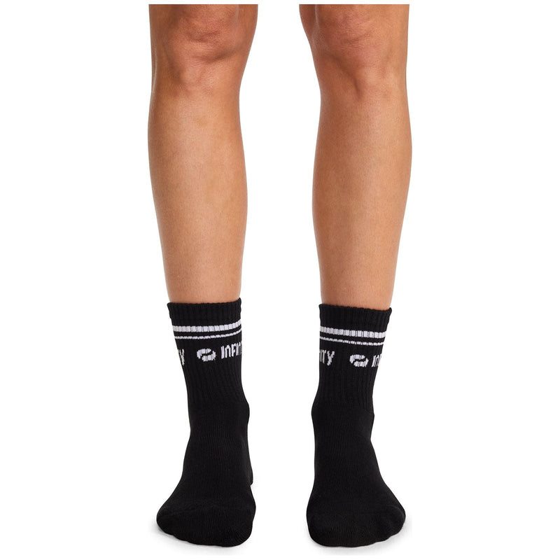 black/white - Athletic Crew Socks