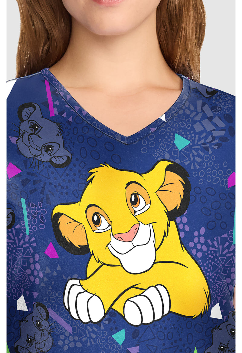 My Big Heart - V-Neck Print Top (View 2)