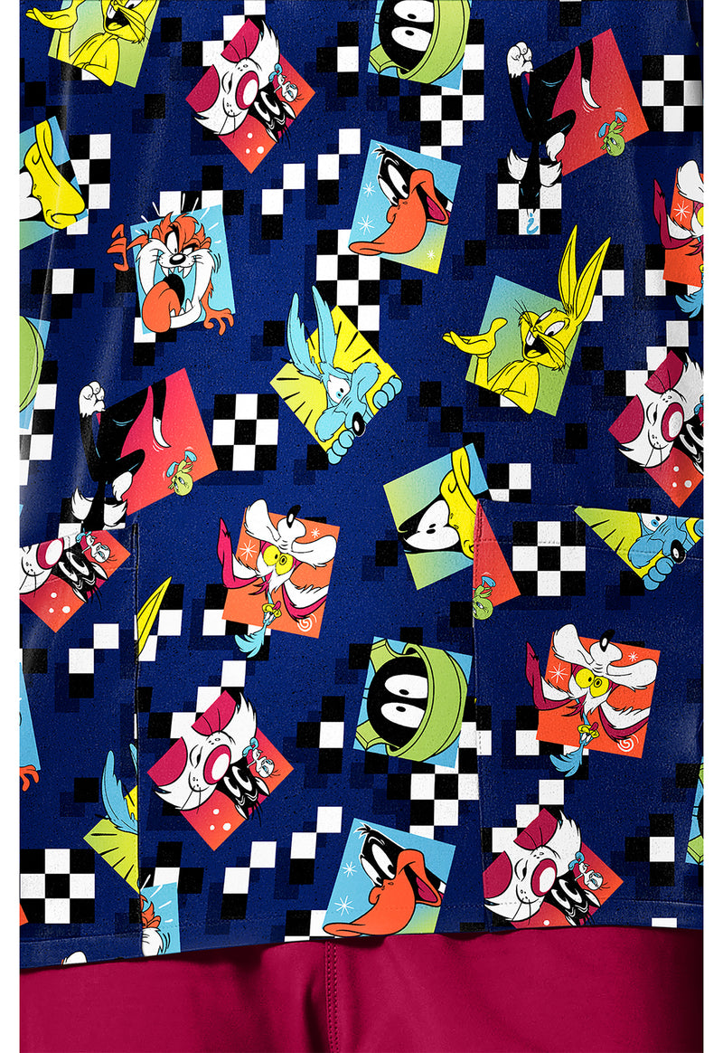Check Yeah - Men's Print V-Neck Top (View 4)