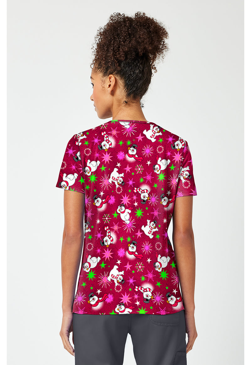 Must Be Magic - Print V-Neck Top – Character Prints (Back)