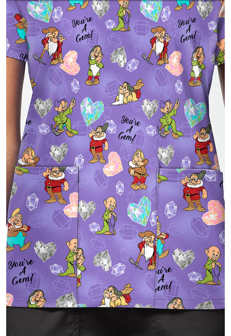 My Little Gem - Print V-Neck Top – Disney (View 4)