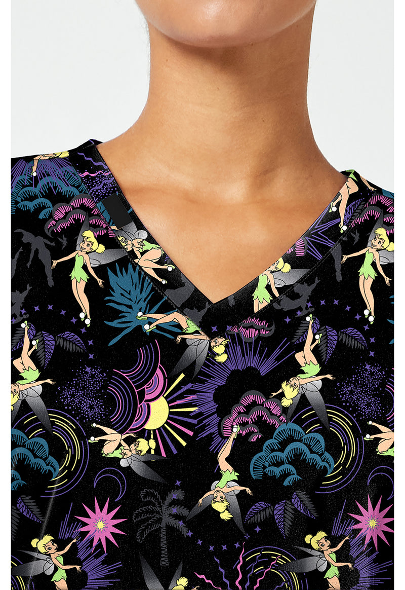 Celestial Tropics - Print V-Neck Top – Disney (View 2)