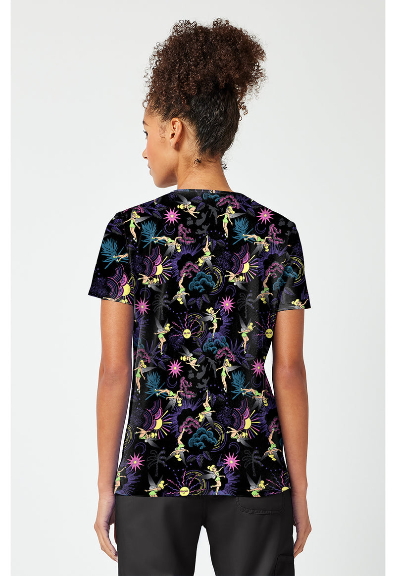 Celestial Tropics - Print V-Neck Top – Disney (Back)