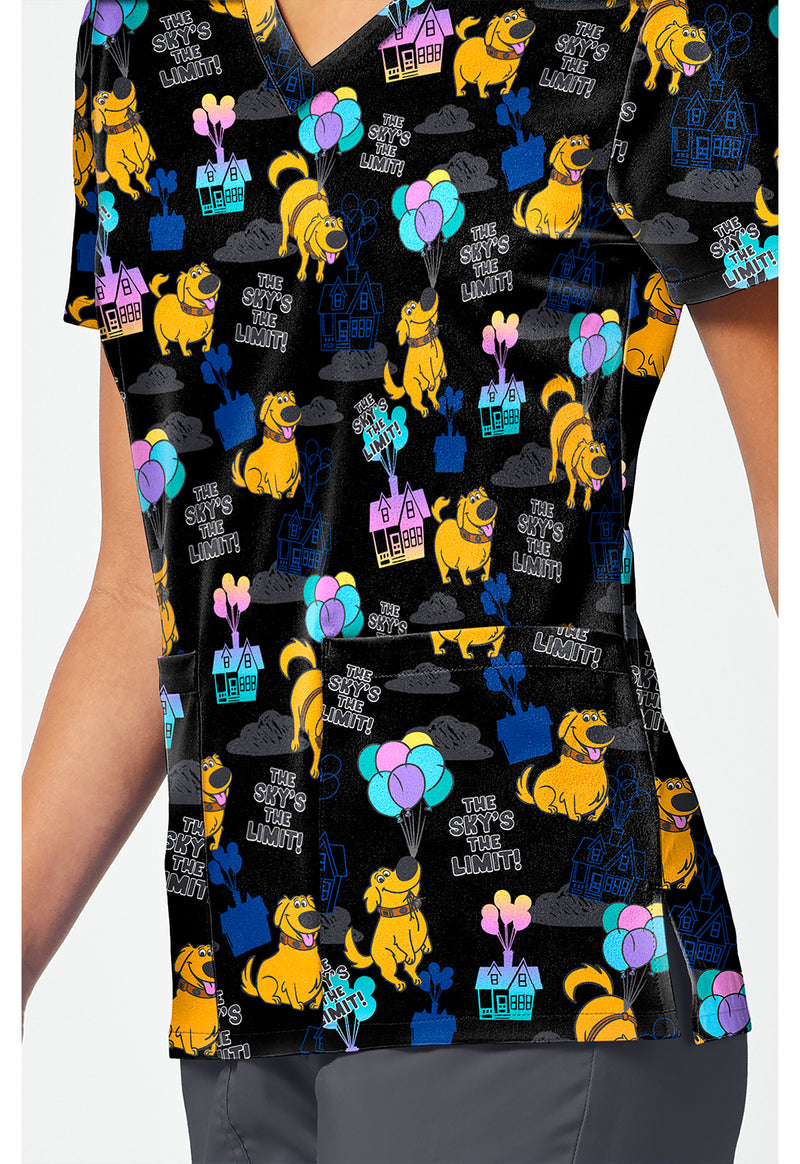 Up With Dug - Print V-Neck Top – Disney (View 3)