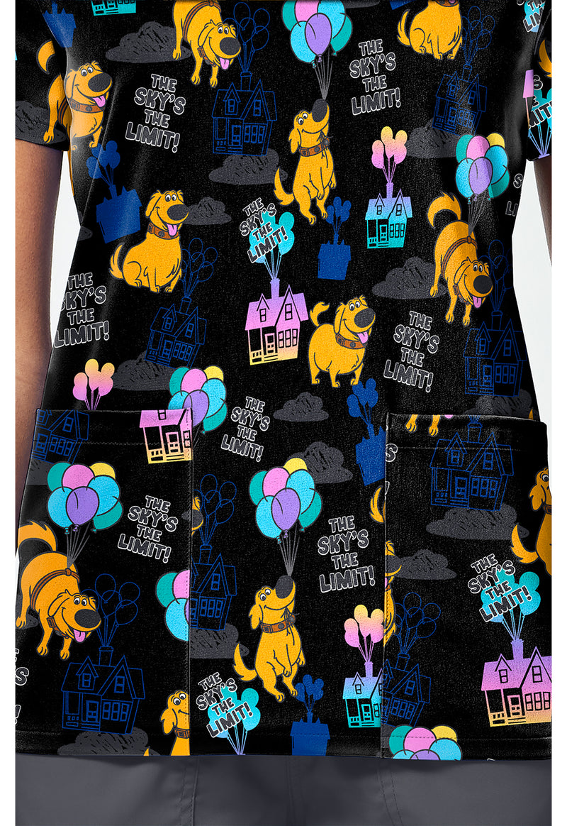 Up With Dug - Print V-Neck Top – Disney (View 4)
