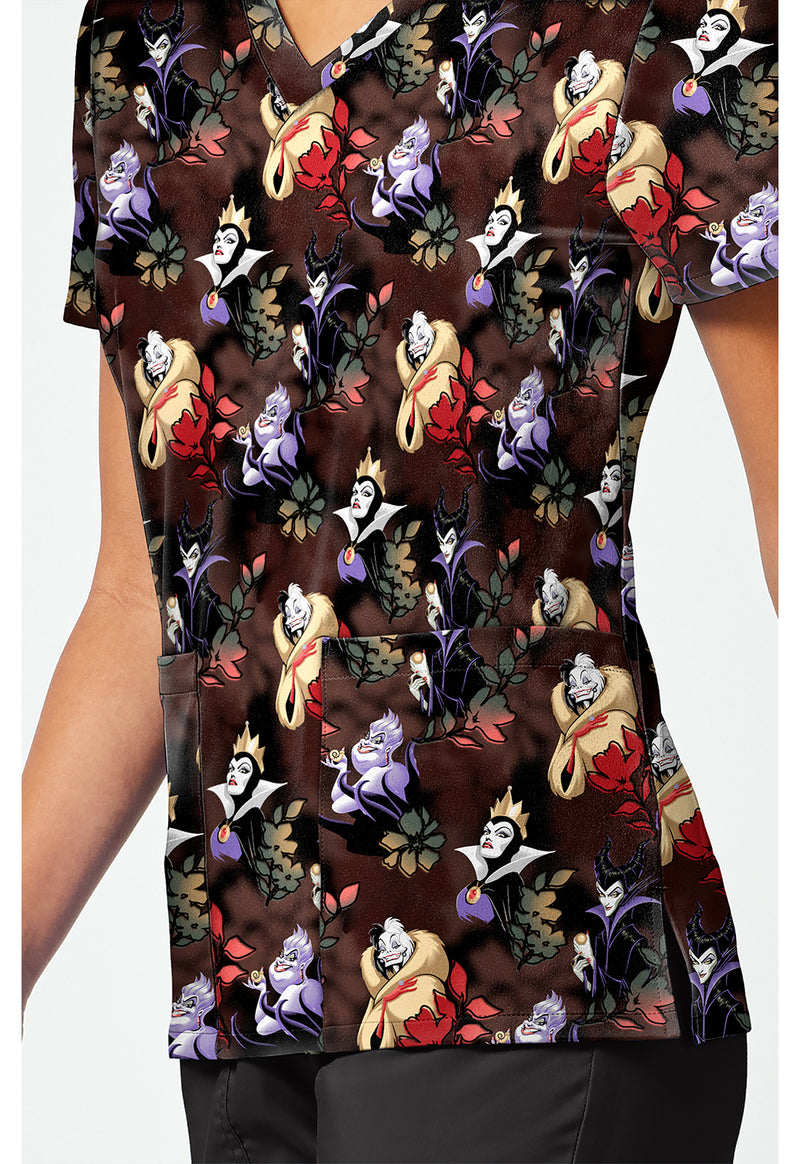 Dark Garden - Print V-Neck Top – Disney (View 3)