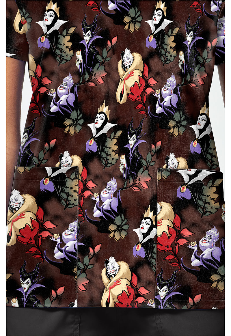 Dark Garden - Print V-Neck Top – Disney (View 4)