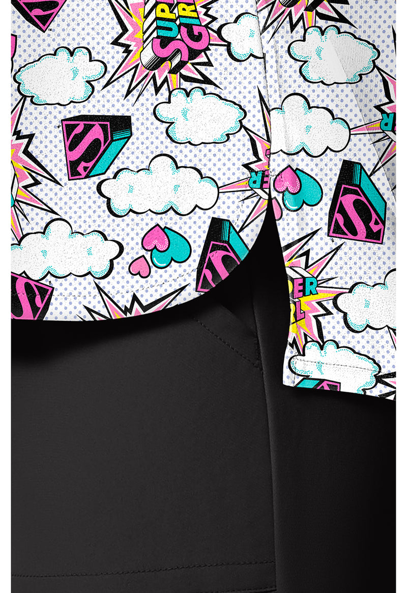 Head Skyward - Print V-Neck Top (View 4)