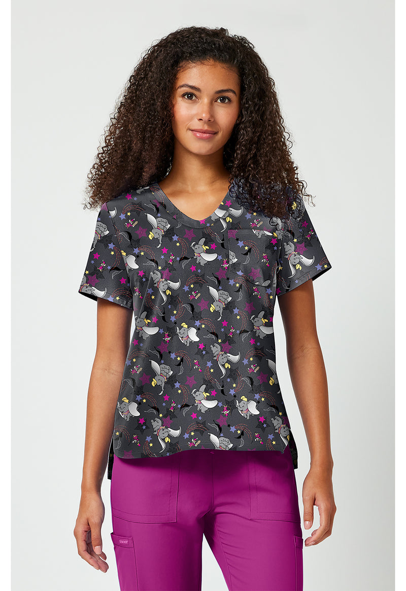 Dumbo Star - Print V-Neck Top
