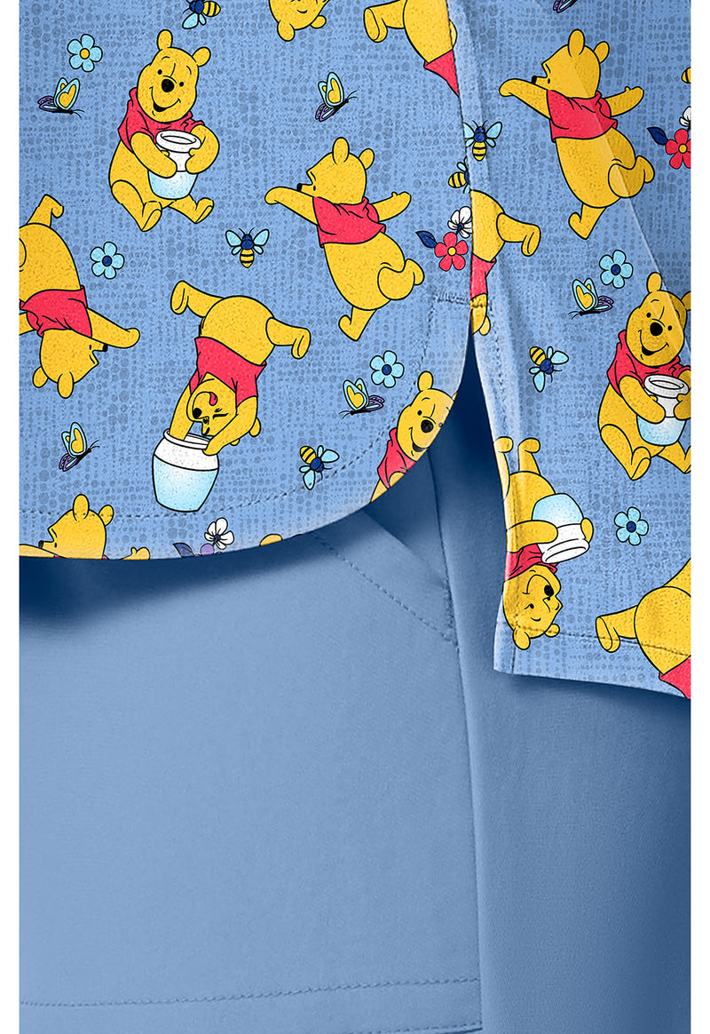 I Say Honey - Print V-Neck Top (View 4)