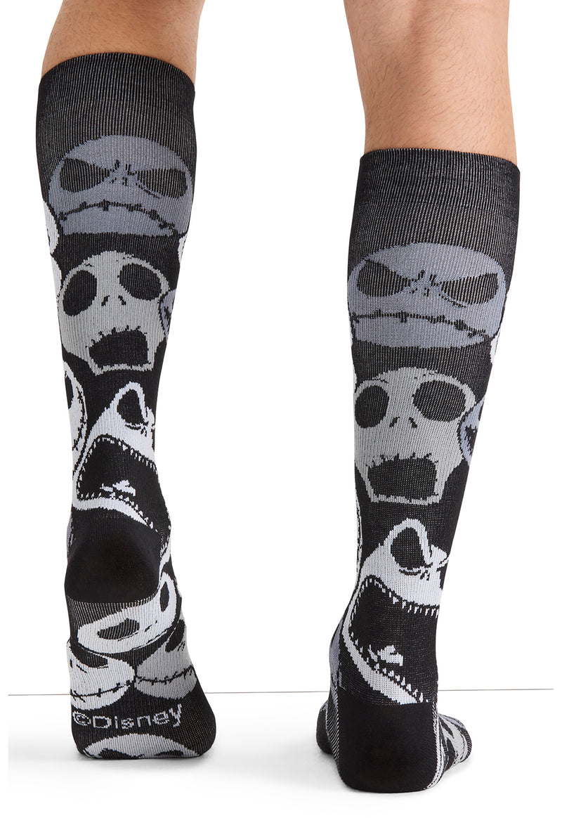 Face Of Fear - Men's 10-15mmHg Compression Socks (Back)