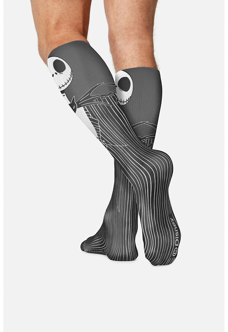 Pumpkin King - Men's 10-15mmHg Compression Socks (Back)