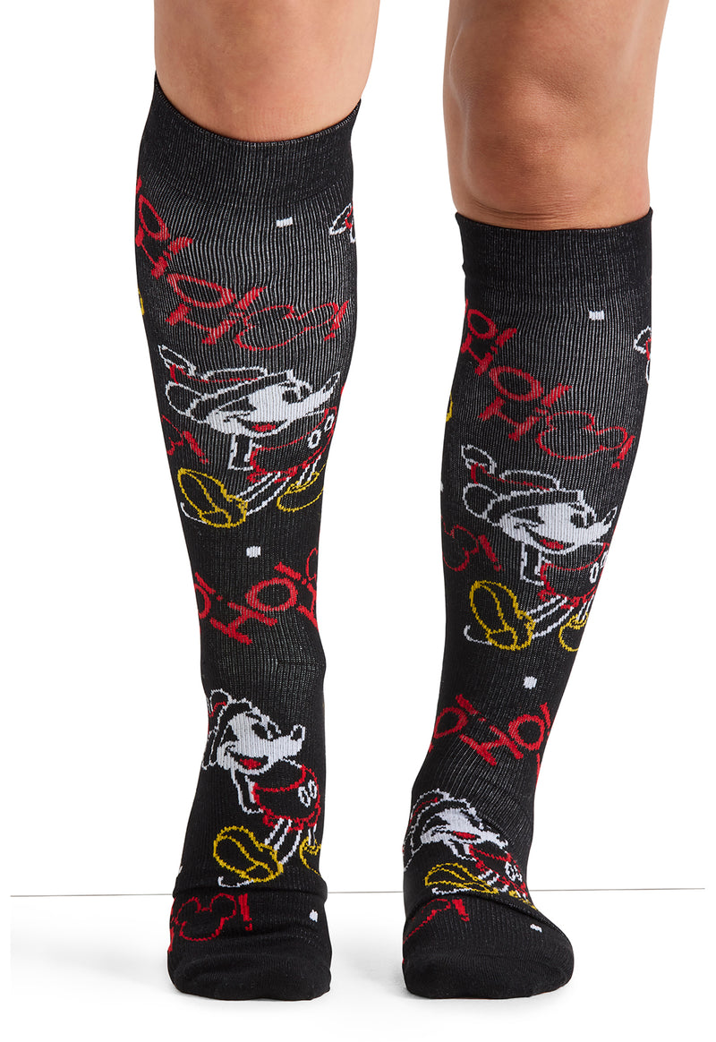 Colorful Christmas - Women's 10-15mmHg Compression Socks